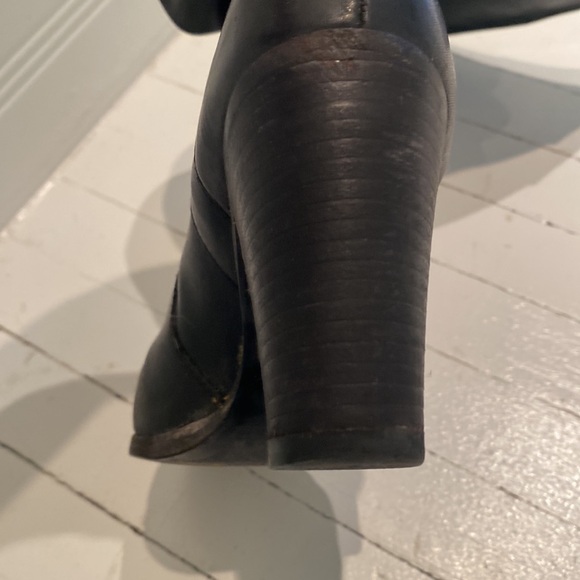 Sigerson Morrison leather black leather boots. - Picture 7 of 8